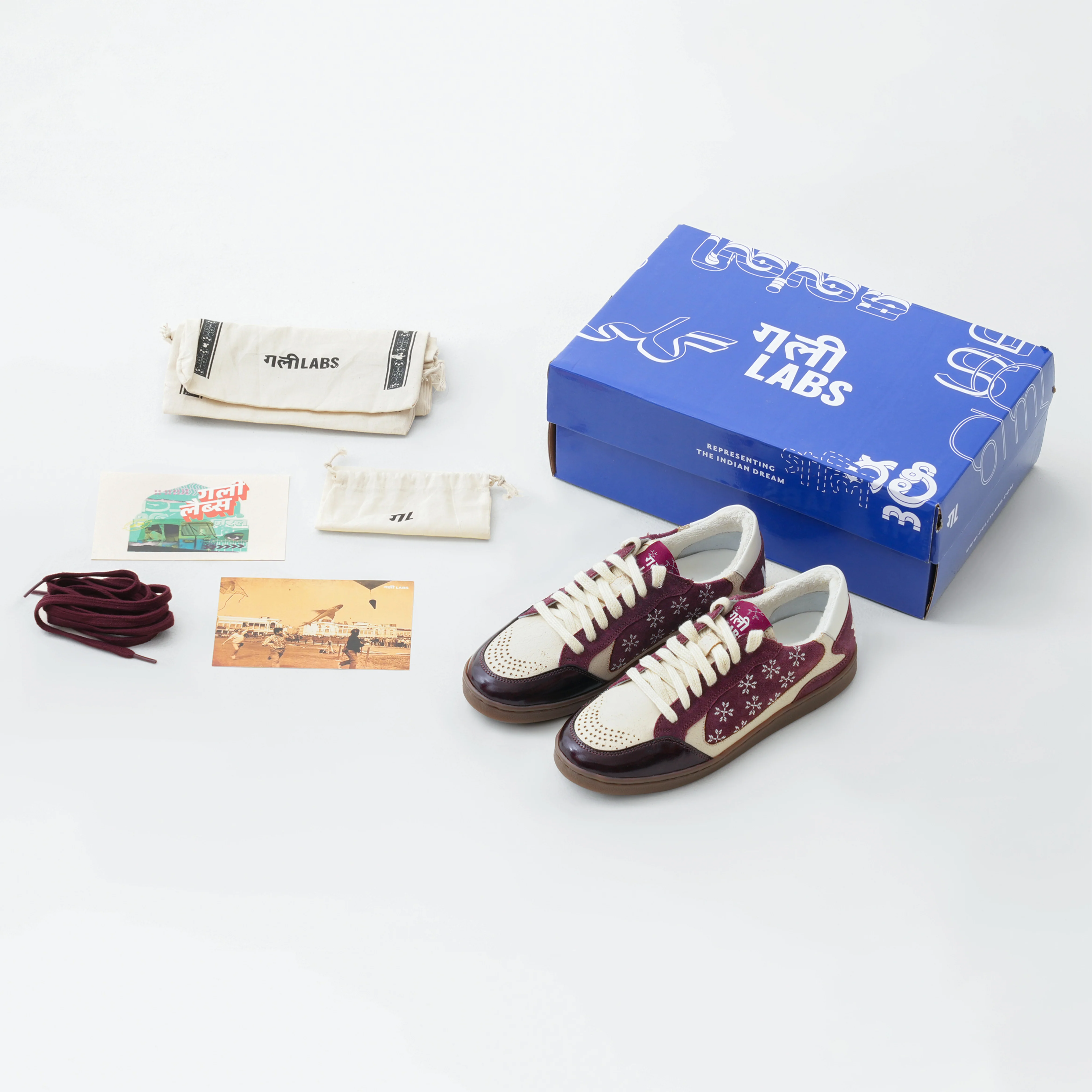 Gully Number 001 - Barfi Burgundy for women - Image 10